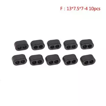 10 шт. ферритовые магнитные кольца HUXUAN черные