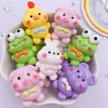 10 шт. фигурки из смолы Diy Super Paradise