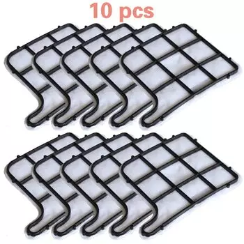 10 шт. фильтры двигателя подходит для Vorwerk Kobold VK135/136 VK369 Запчасти для пылесосов микрофильтры