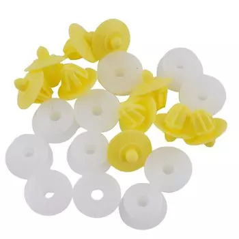 10 шт., фиксаторы дверной карты, зажимы для панели отделки для Clio, Laguna, Megane 2, внутренние заклепки нажимного типа, зажим для крепления 770307725