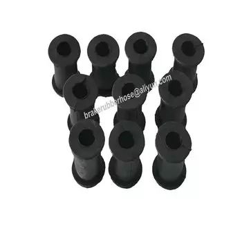 10 шт., фиксированное колесо с силиконовой резиной для тормозной магистрали AN3