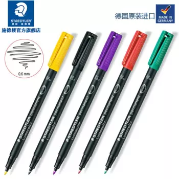 10 шт. Германия STAEDTLER 318 F CD-пленка ручка масляный маркер общего назначения стекло 317 M серия 313S серия