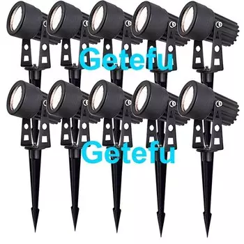 10 шт. Getefu наружный светодиодный светильник для газона 3Вт/5Вт