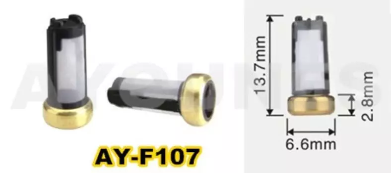 10 шт., горячая распродажа на вторичном рынке, нейлоновая сетка, топливный инжектор, микрокорзина, фильтр, подходящий для weber ASNU04C (AY-F107) IWP160 IWP099 IWP065