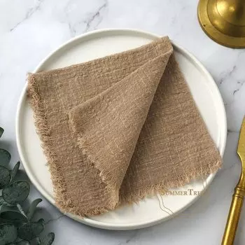 10 шт. хлопковые столовые салфетки SUMMERTREE 32x32 см