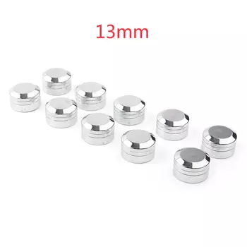 10 шт. хромированные/черные болты с ЧПУ для мотоцикла, верхняя крышка, универсальная крышка для Harley Davidson, аксессуары 9 мм 11,5 мм 13 мм Schrauben