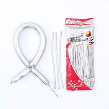 10 шт. Хромированные воздушные шары Partigos