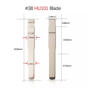 10 шт. HU101 FO21 FO38 автомобильный пульт дистанционного управления KD ключ для Ford Fusion Focus Mondeo Fiesta Galaxy Jaguar флип-пустой # 38, 90 91 98 No 109