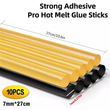 10 шт. инструмент для удаления града на кузове автомобиля, инструмент для ремонта игрушек своими руками, клей-карандаши 7 мм * 27 см, ремонт вмятин без покраски для ремесла, скрапбукинга