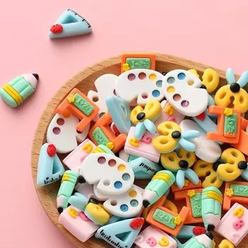 10 шт. кабошоны из смолы GRHO для декорирования