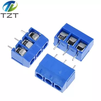 10 шт. KF301-3P 301-3P 3P 3-контактный разъем с винтовой клеммой, шаг 5,08 мм, 2-контактный винтовой клеммный блок 5,08-301-3P
