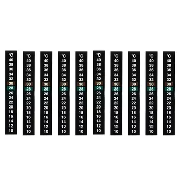 10 шт. Клейкие полоски для термометров OOTDTY