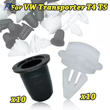 10 шт., клипсы для внутренней отделки салона автомобиля VW Transporter T4 T5