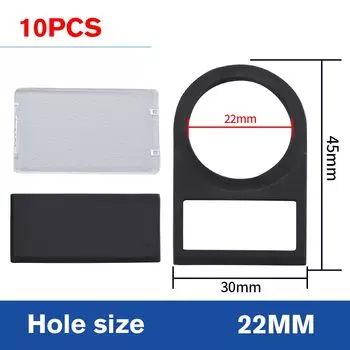 Кнопочные выключатели APDIQI 10 шт., 16/22/25/30 мм