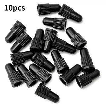 10 шт., колпачки для клапанов, французские колпачки, пластиковые пылезащитные колпачки для велосипедов, коррозионная стойкость, для горных велосипедов, шоссейных гонок, велосипедов