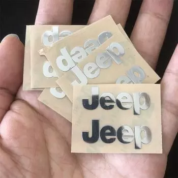 10 шт./компл., автомобильные Стайлинг, металлические эмблемы, наклейки для украшения интерьера, наклейки для Jeep Wrangler Grand Cherokee Compass