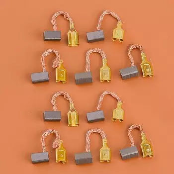 10 шт./комплект, карбоновые щётки для стеклоподъемника автомобиля, 4x4,5x8 мм