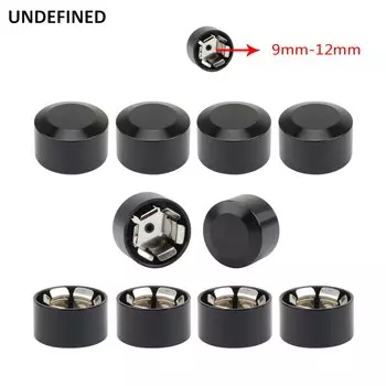 10 шт., крышка гайки болта мотоцикла, крышки винтов с верхней головкой двигателя для Harley Sportster XL Touring Dyna Softail Twin Cam Universal