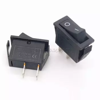 10 шт. кулисный переключатель 15A 250 В 30A 220 В переменного тока 2Pin/3Pin ВКЛ-ВЫКЛ KCD3-102/N 15*32 мм выключатель питания