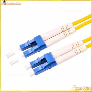 10 шт. LC UPC волоконный шнур 3/5 метров 9/125 дуплексный одномодовый волоконно-оптический патч-корд кабель волоконный перемычка