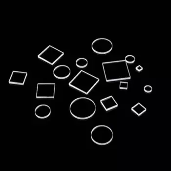 10 шт., линзы из кварцевого стекла, диаметр 6/7/8/9/10 мм