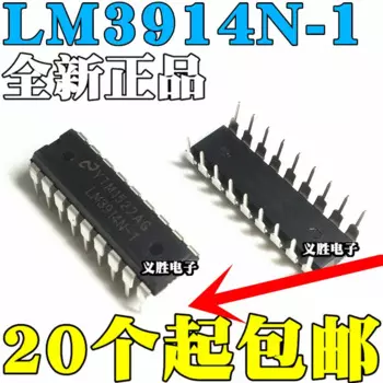 10 шт. LM3914N LM3914N-1 LM3914 дисплей светодиодный драйвер PDIP18 100% Новый оригинальный