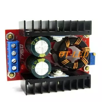 10 шт./лот, 150 Вт повышающий преобразователь, 10-32 В до 12-35 в, Повышающий Модуль напряжения, зарядное устройство