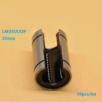 10 шт./лот 35 мм LM35UUOP LM35OP открытое линейное движение шарикоподшипник втулка втулки для CNC DIY открытый тип линейного подшипника