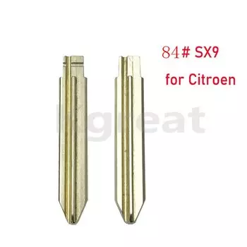 10 шт./лот 84 # KD ключ лезвие SX9 металлический необработанный пустой откидной пульт дистанционного ключа для Citroen Peugeot для Keydiy KD Xhorse VVDI JMD пульт дистанционного управления