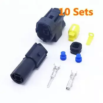 10 шт./лот AMP 1pin штекер/гнездо кабель автомобильный разъем Бесплатная доставка Новинка
