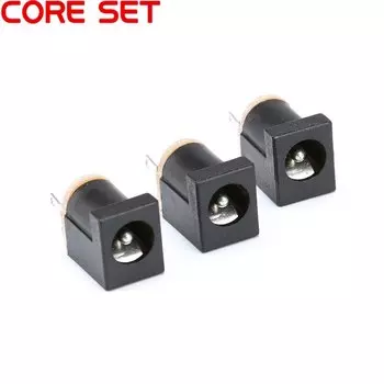 10 шт./лот DC-012 разъем питания DC012 разъем постоянного тока 5,5-2,1 мм 180 градусов