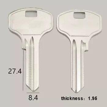 10 шт./лот, дверь дома для дома, заготовки для ключей, слесарные принадлежности, пустые ключи