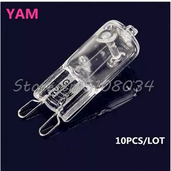 10 шт./лот Галогенные лампы OOTDTY G9 40 Вт 230 В