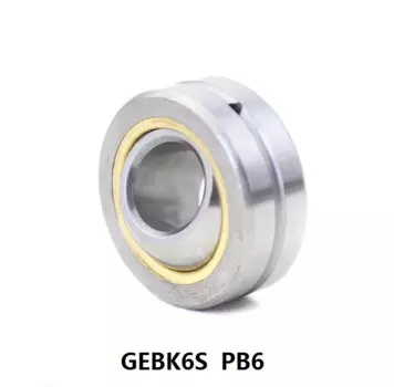 10 шт./лот GEBK6S PB6 радиальный Сферический Гладкий подшипник с самосмазкой для вала 6x18x9x6,75 мм