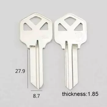 10 шт./лот KW1/SC1/SC4 заготовки для ключей слесарные принадлежности пустые ключи для замка kwikset schlage