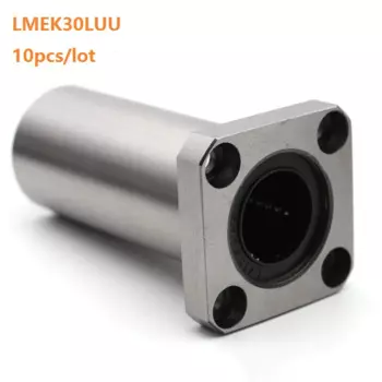 10 шт./лот LMEK30LUU длинный тип длинный Квадратный фланец Линейный Подшипник Втулка