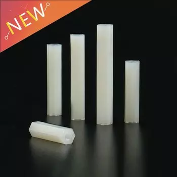 10 шт. M3 белые нейлоновые шестигранные стойки для печатных плат Your Cee