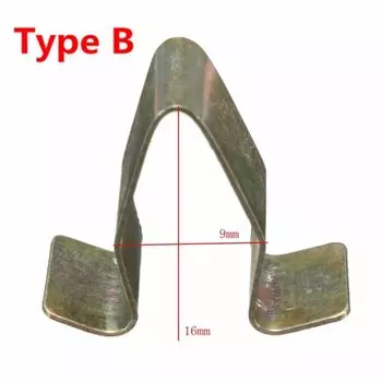 10 шт./лот, металлическая отделка, внутренняя дверная панель, зажимы для подкладки, внутренняя обивка для VW, Audi, сиденье для Skoda