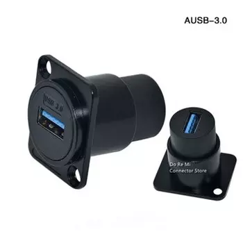 10 шт./лот модуль D-типа базовый аудио-видео мультимедийный разъем XLR BNC USB 3,0 разъем 3,5/6,35 RCA RJ45 CAT6A модуль для передачи данных
