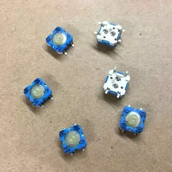 10 шт./лот, немецкий сенсорный переключатель RAFI 8*8*5, кнопочный переключатель для клавиатуры принтера, водонепроницаемый и пыленепроницаемый силиконовый RACON 8