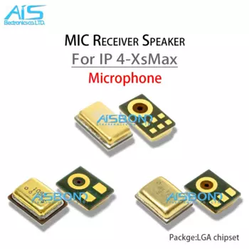 10 шт./лот Новый Внутренний микрофон с приемником, динамик для iPhone 4 4S 5 5s 6 6s 7 8 Plus 7P 8 P X XS MAX XR XsMax