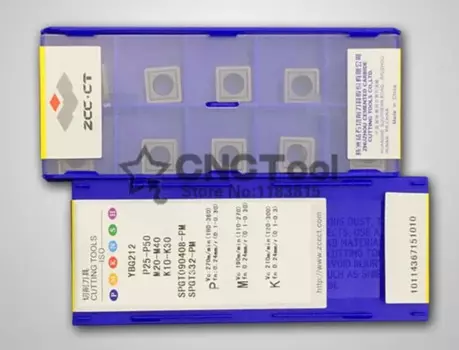 10 шт./лот SPGT090408-PM YBG212 твердосплавный сверлильный инструмент