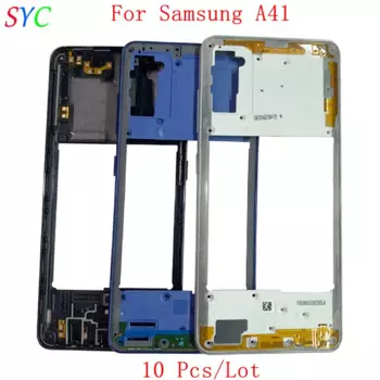 10 шт./лот средняя рамка центральный корпус корпуса для Samsung A41 A415 средняя рамка запасные части