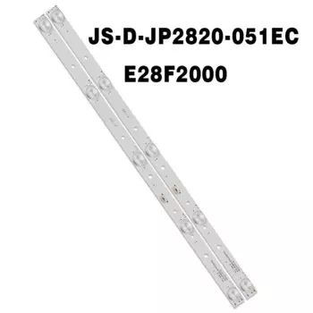 10 шт./лот Светодиодная лента для подсветки AKAI 28 ''TV JS-D-JP2820-051EC 60416 71220 MCPCB E28F2000 D28-F2000