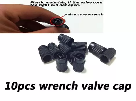 10 шт./лот, универсальные пластиковые шины для автомобильных велосипедов, шины для велосипеда, колеса AV, американский клапан/Schrader Presta, колпачки для пневматических шин