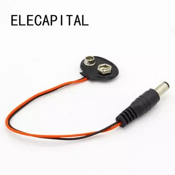 10 шт./лот UNO R3 9 в разъем для батареи 9 в зажим для батареи для arduino