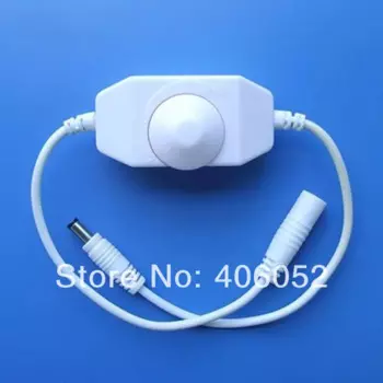 10 шт./лот Встроенный светодиодный диммер 2А ручной DC12V-24V Регулируемый регулятор яркости для светодиодной лампы
