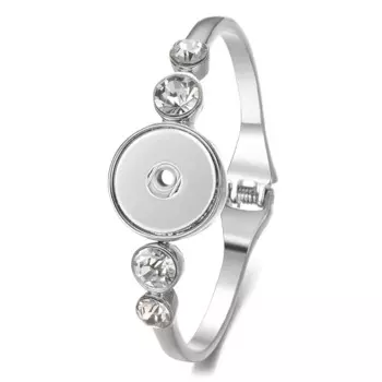 10 шт./лот весна застежка оснастки браслет ювелирные браслеты с кристаллами, браслет с кристаллами 18 мм кнопки ювелирные подвески для женщин подарок NN-741 * 10