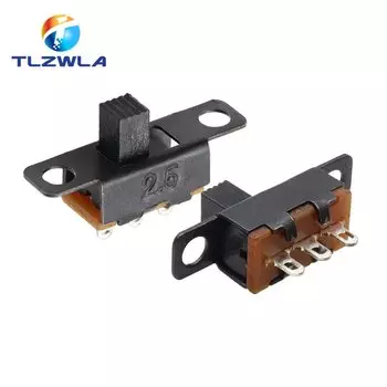 10 шт. медные ползунковые переключатели TLZWLA SS12F15VG4