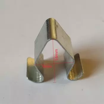 10 шт., металлическая накладка на панель, зажим для внутренней обивки, фиксатор заклепки, крепеж для VW Audi Seat Skoda